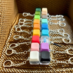 解压功德按键手指多动症小玩意减压发泄神器出气无聊小礼物钥匙扣