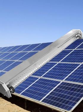 太阳能光清洗机器人集中式用光备XBQ伏板清洗设伏干湿两清洗机器