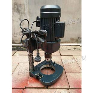 小钢管XUE钻开孔开机立式 电动钢板管道孔钻 金属管眼机型手提式