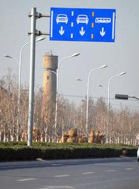 单悬指2F标LMM志杆牌道路交通标志牌FT型反光型标志牌路指示f牌杆