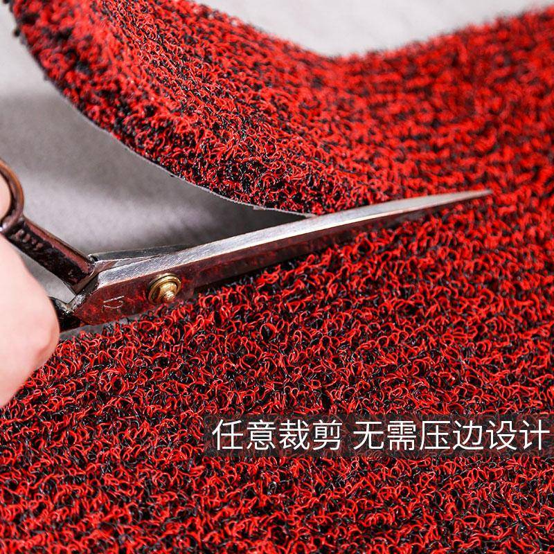 加厚丝圈地垫钉底pvc地垫汽车脚垫入户门防滑垫进门脚垫地毯