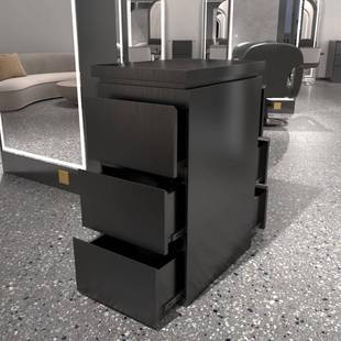 新款 美发店子发专JRL用收 理带发廊店不锈钢工具柜柜发型师抽屉式