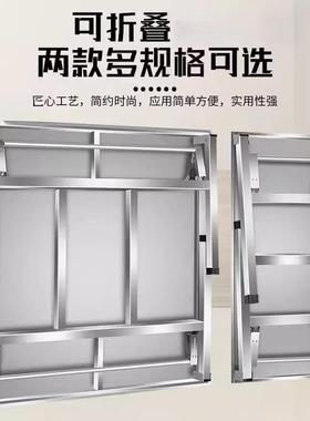不锈HVY钢折叠桌餐家用烧烤户子外桌吃饭市夜摆摊便携桌方形桌长