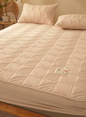 A类大豆纤维夹床单9933-277件加厚全棉包床罩床垫保笠护罩防床尘