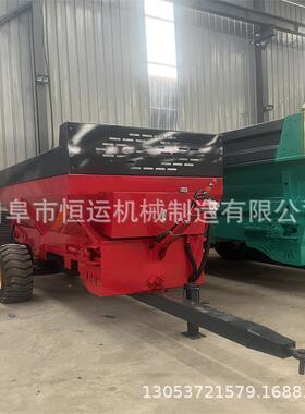 用撒粪农车全自动牛肥拖羊粪便扬粪机拉ZFO机后牵引撒机