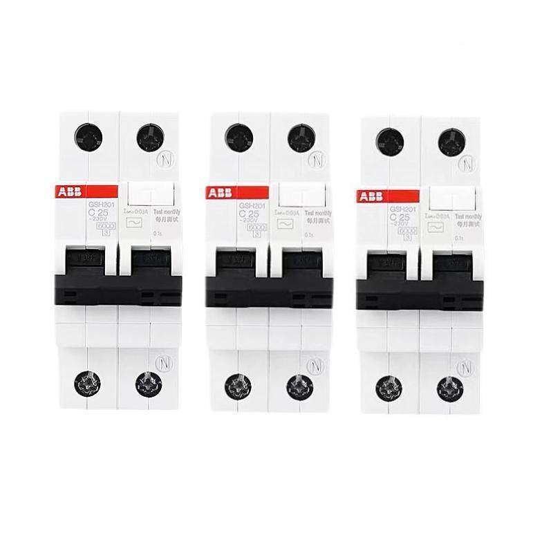 ABB漏电断路器RUUH202PC63/0.032小型漏S电开关10A16A20GA32A40A