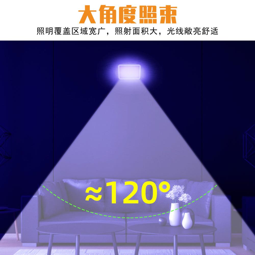 跨境热销投光灯100W紫光投光灯酒吧荧光效果KTV舞台氛围泛光灯