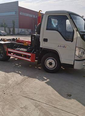 六东风蓝国牌勾吨臂式垃圾10蓝自卸垃圾车设ZZY备牌钩勾臂垃圾车