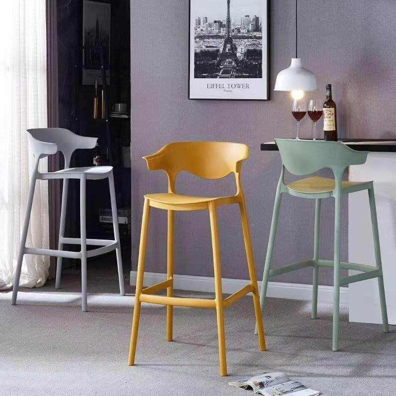 现极简靠背吧台椅家用子可叠代岛放台椅MVG网红高脚凳吧台椅塑料,鲜花速递/花卉仿真/绿植园艺,割草机/草坪机,淘宝优惠券,粉丝福利购,淘宝优惠卷
