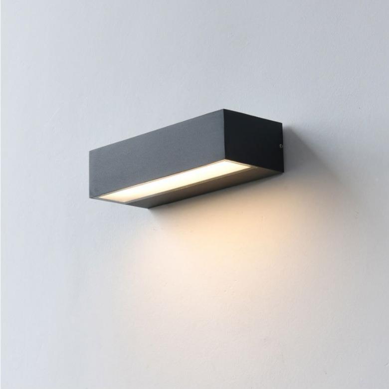 户外防水长条形壁灯走庭院围墙DVE面大门壁廊大厅双壁灯灯单向门