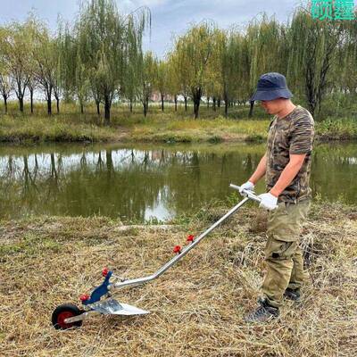 手拉犁微耕机铧式犁村农民人力捞手犁开犁起垄器开GFS沟器农农沟