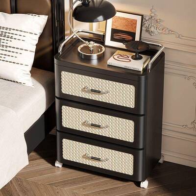 头柜家卧室小型置物架出用房一体储物收纳柜可床移租动7288-1床边