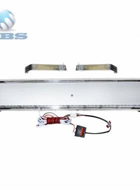 88LED长排警示KEYD灯88LED爆闪灯12-2排4VLE频闪灯1.2米长灯