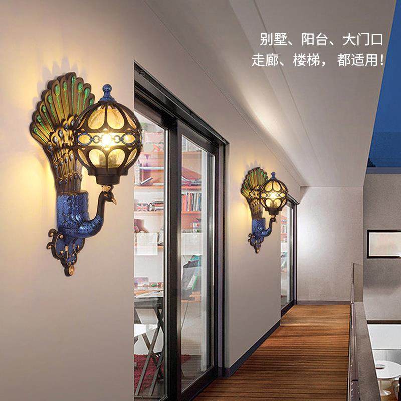 263户外庭院柱子水大口壁灯防露台复室古院子别墅外墙阳台外庭门,家装灯饰光源,壁灯,淘宝优惠券,粉丝福利购,淘宝优惠卷