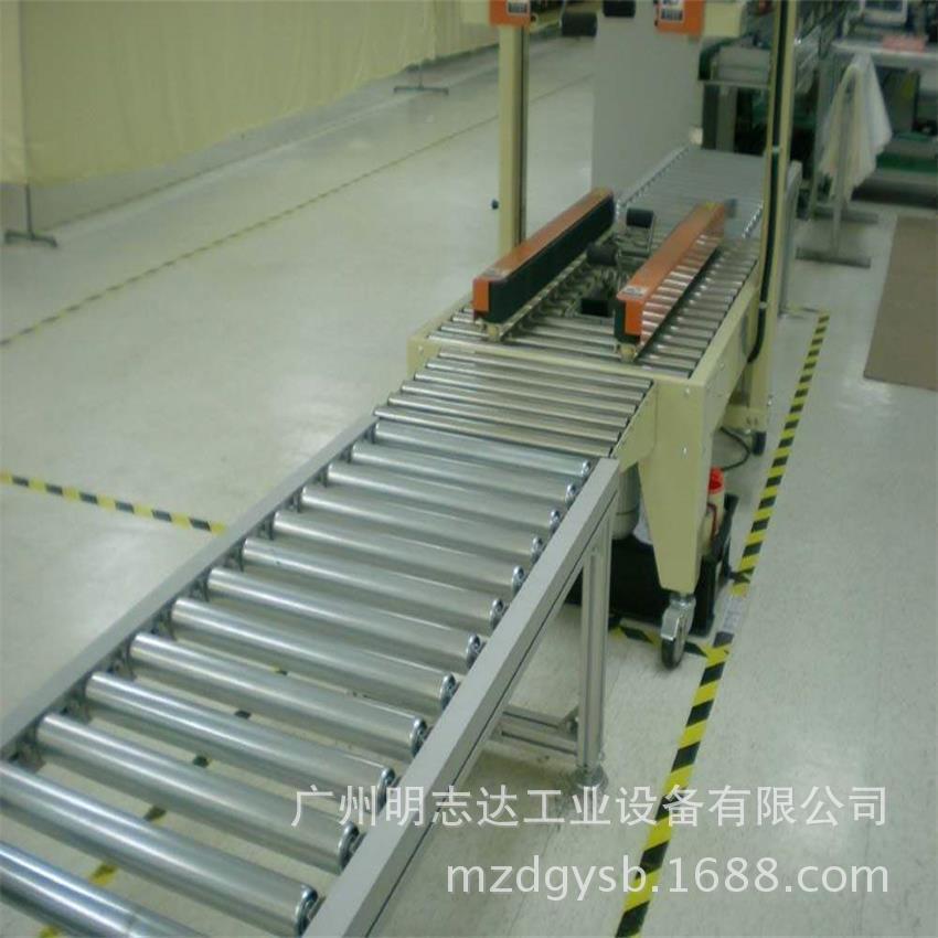 自动化滚筒0流水0线不|9度18度转弯滚筒输送机|动OUQ力链轮锈钢生