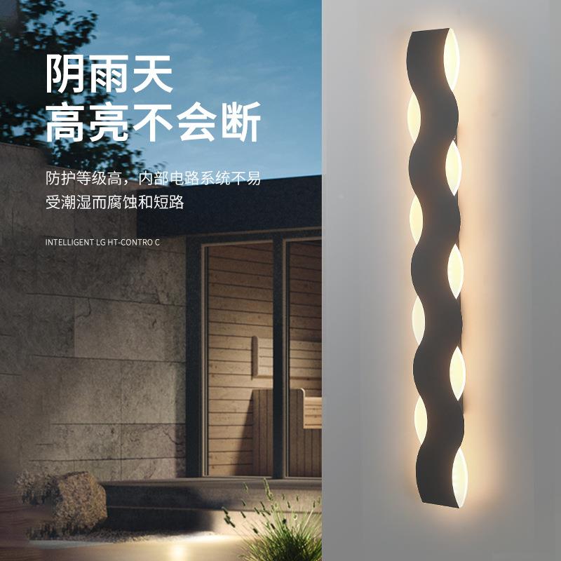 别墅院子围长墙阳台庭lSGSY001院灯室外墙灯大门口ed条灯外防水户