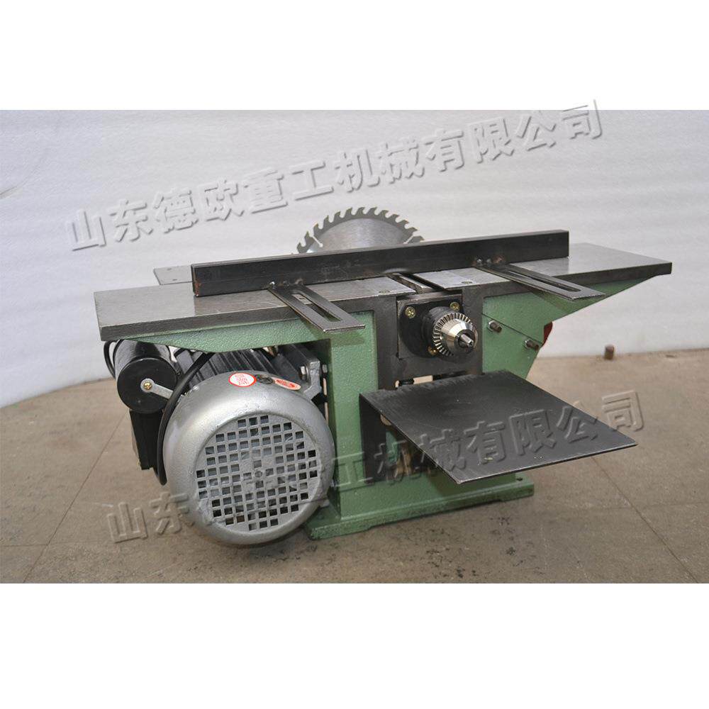 小型木工械台刨平刨一电锯三合机床台机木式板木XCI料可钻眼电刨