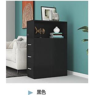 卧床头柜实抽屉斗柜TAL沙发边夹角木缝柜抽拉书架儿童转书室柜储