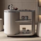 家用小茶动THI台侧边柜水家用边茶几轻奢现代简约阳台小茶柜桌移