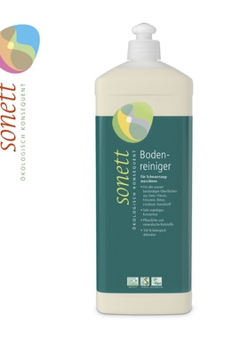 【Sonett】木板地板瓷砖清洁剂1L防滑 植物精油除臭留香去污渍