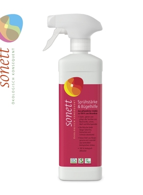 【Sonett】衣物除皱熨烫喷雾500ml 熨烫后衣物持久挺阔不易皱