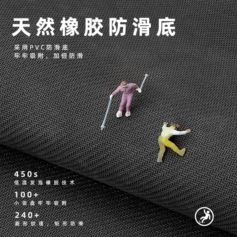 浴室地垫硅藻泥入户门垫洗手台垫卡通小狗厕所门口速干防滑垫家用