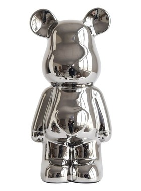 高级感艺术摆件客厅家居创意暴力熊装饰品摆件电视柜酒柜书柜摆设