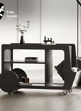 Tide lede客厅边几现代家用小推车沙发边柜侧边柜