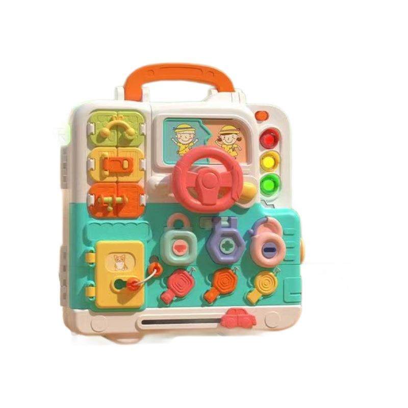 忙碌板蒙特梭利教具婴儿童1-3岁蒙氏早教益智屋精细动作宝宝玩具,玩具/童车/益智/积木/模型,其它玩具,淘宝优惠券,粉丝福利购,淘宝优惠卷