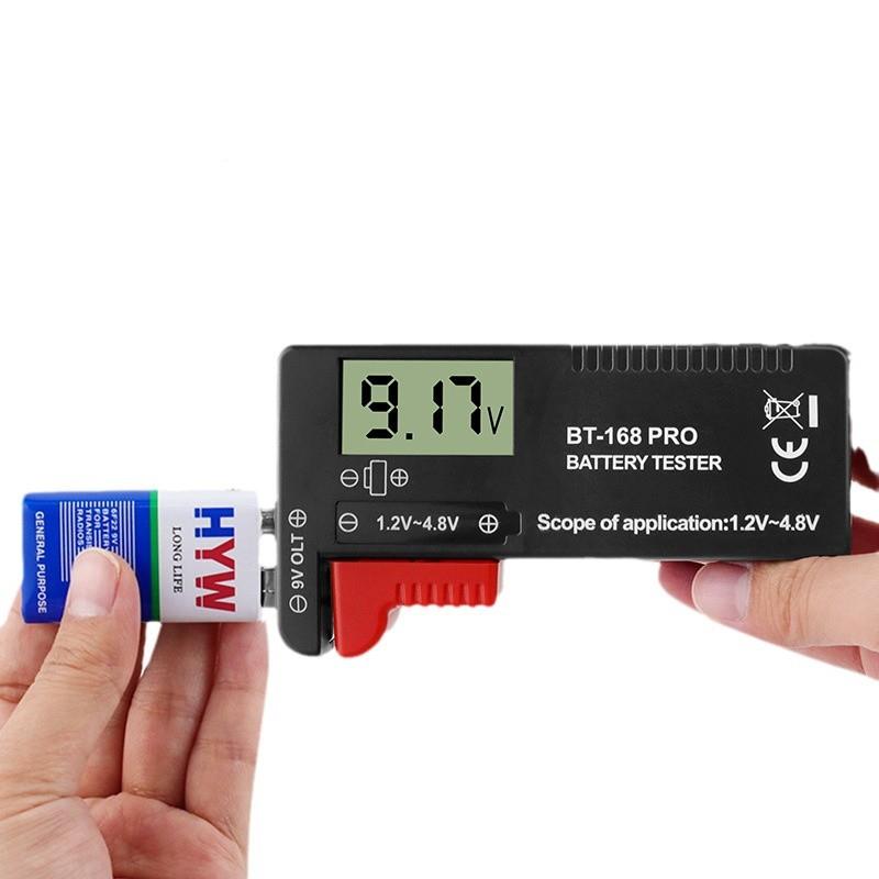 新款数显电池电量测试仪检电测仪BT68-PRO测仪电池电1压测试仪