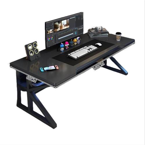 电脑桌台式电竞桌椅套装卧室家用多功能办公桌轻奢高级感简约书桌