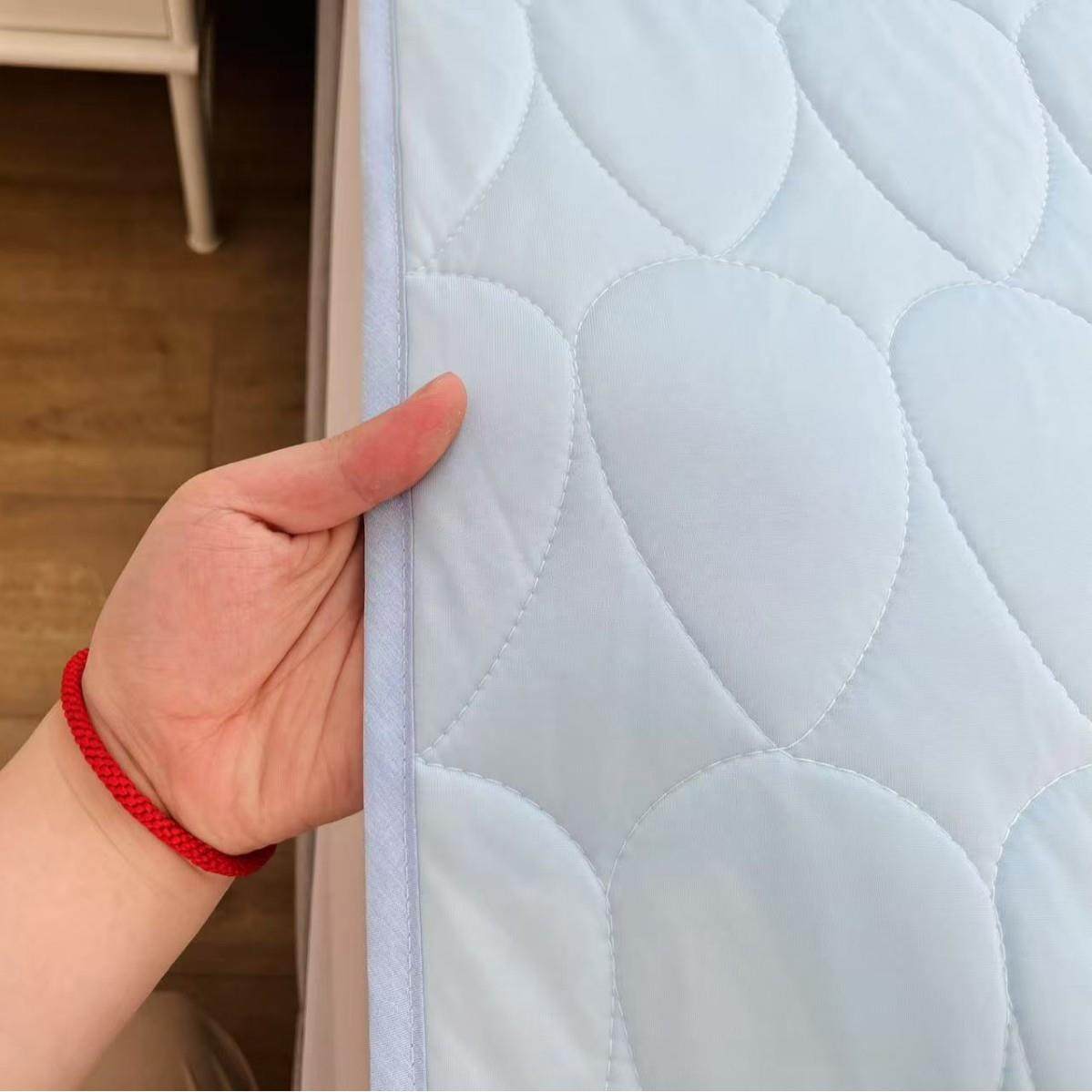 夏季凉感床垫水滴绗缝图案冰丝冷感席子,床上用品,床垫/床褥/床护垫/榻榻米床垫,淘宝优惠券,粉丝福利购,淘宝优惠卷