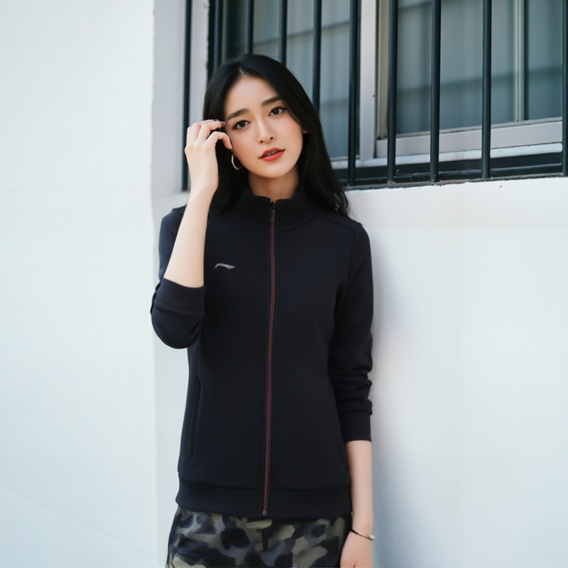 李宁运动外套女士春秋新款