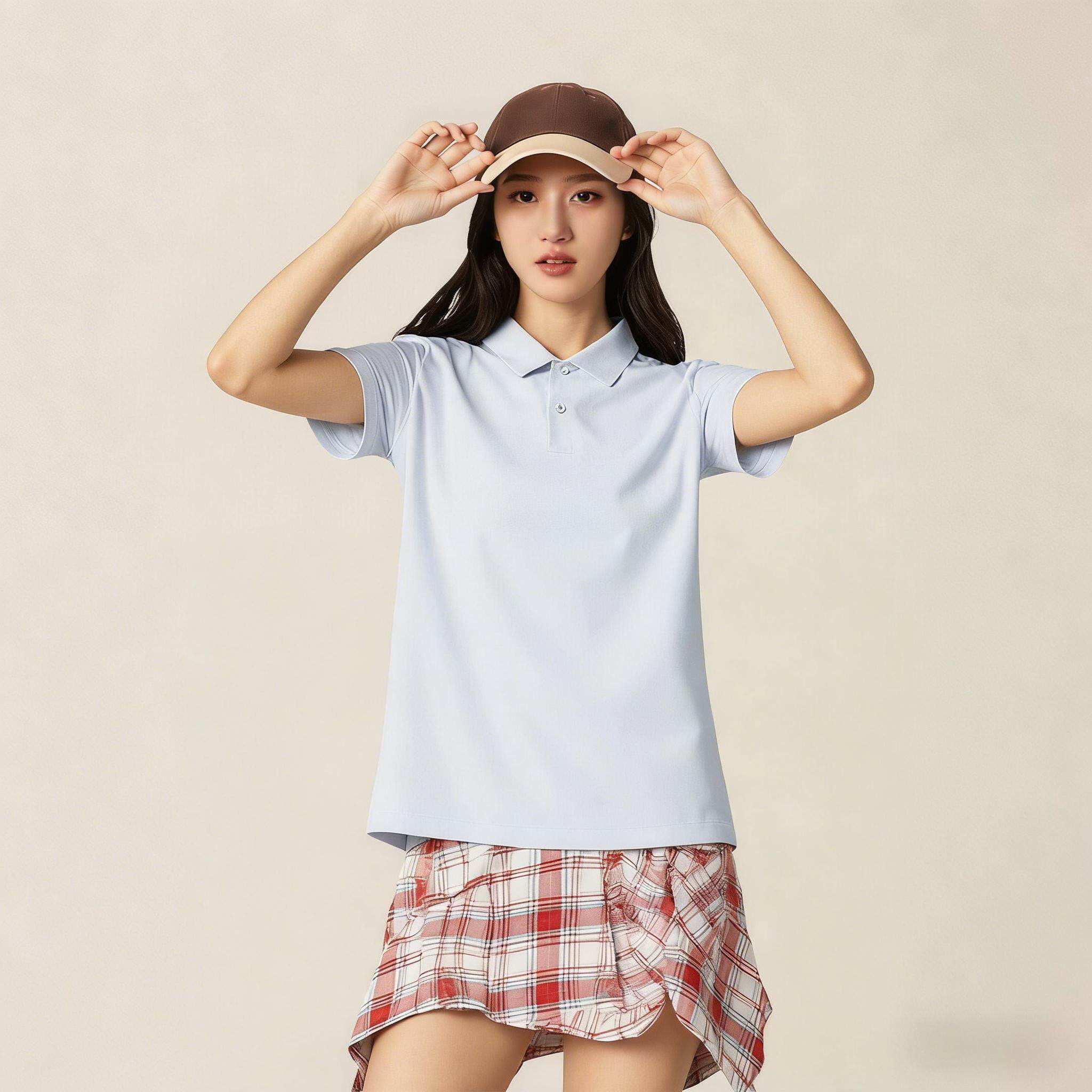 李宁POLO衫女子短袖夏季红旗款国家队系列速干训练比赛服APLU076