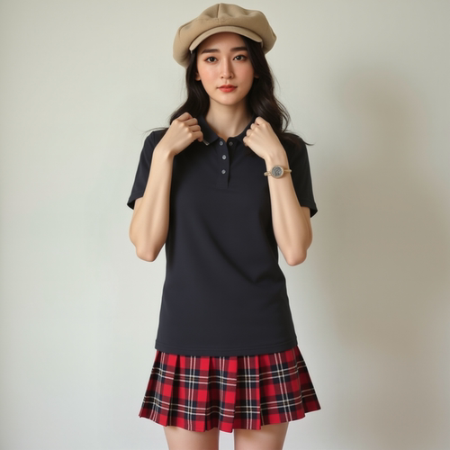 【速干】李宁POLO衫女子夏季凉爽排湿透气宽松运动短袖T恤APLU192