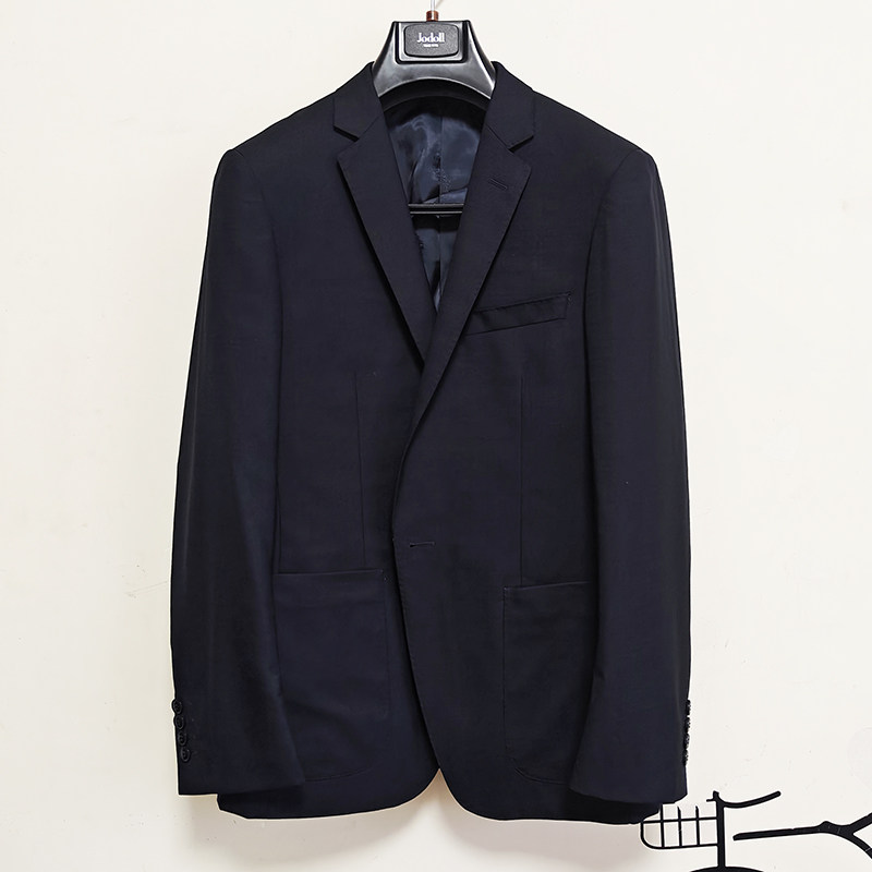 吉家断码175A精纺毛料商务休闲男士便西装外套羊毛套装西服上衣
