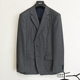 吉家半麻衬西服套装 纯羊毛 上衣商务休闲毛料西装 VBC进口110S