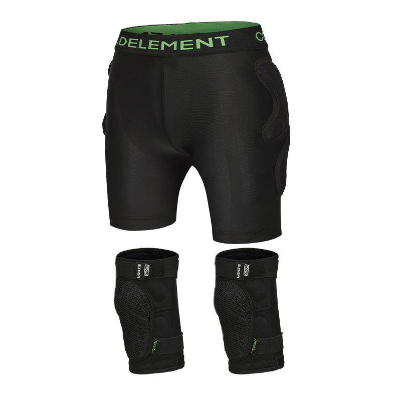 新款户外儿童护臀护膝加厚滑雪护具内穿防摔裤单双板屁股垫