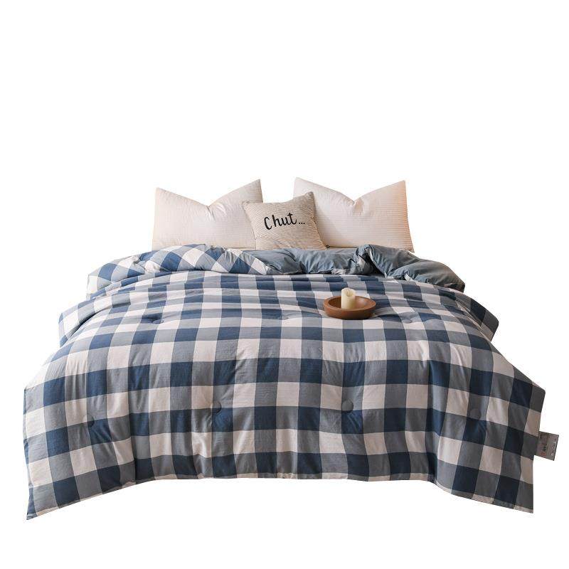 母婴无印风水洗棉大豆纤维被子单双人学生加厚保暖春秋冬被芯,床上用品,化纤被,淘宝优惠券,粉丝福利购,淘宝优惠卷