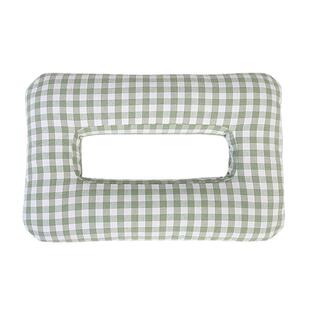 打耳洞枕头侧睡空心护耳枕打孔术后睡觉防压耳朵全棉pe软管荞麦壳