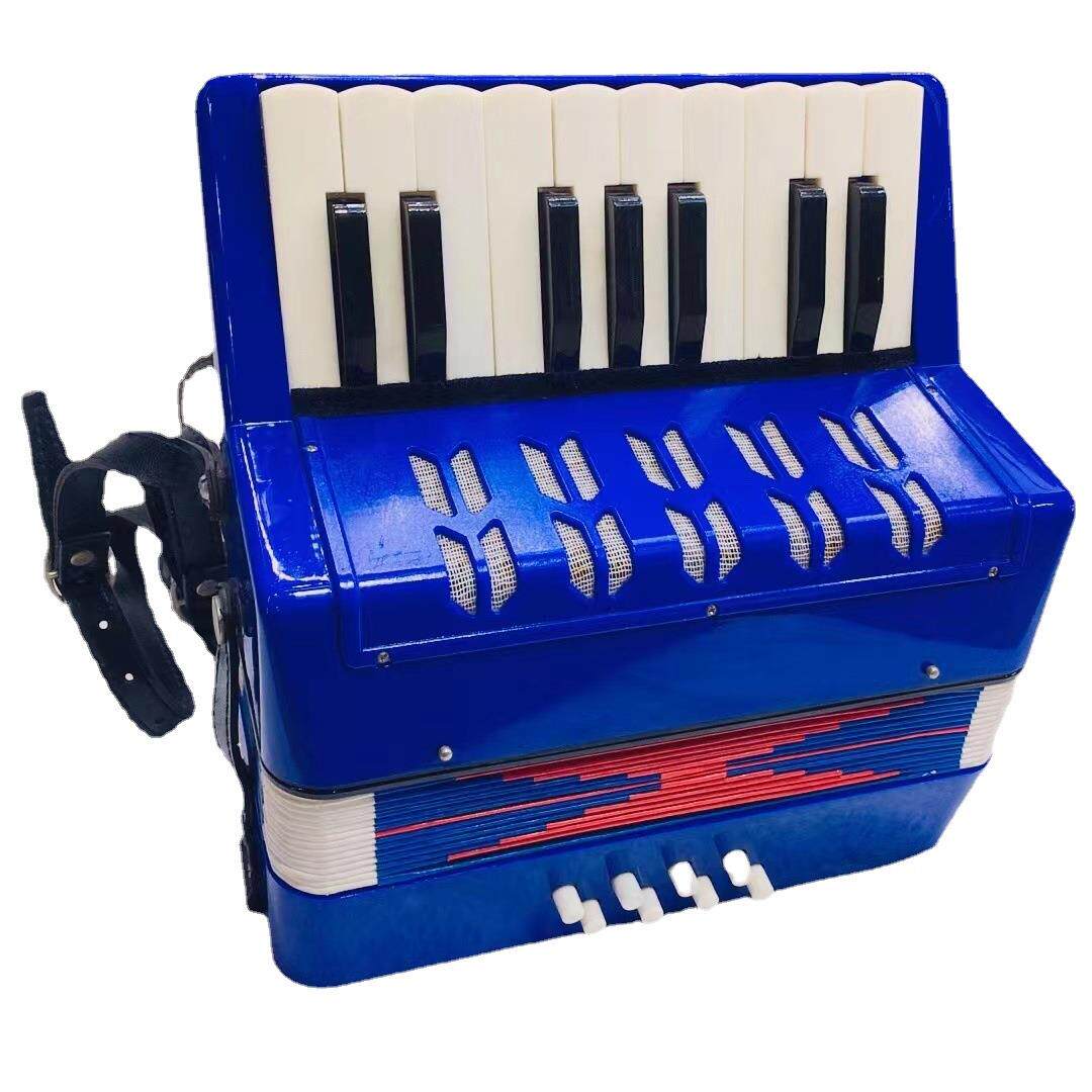 源头工厂ABS17键8贝斯儿童手风琴儿童键盘类乐器热卖