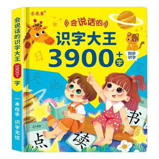 会说话的识字大王3900字同步识字学前启蒙有声识字书
