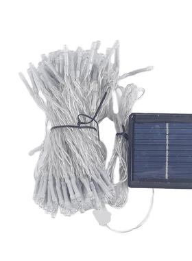 户外IP44防水串灯LED太阳能灯串300L圣诞节日彩灯小灯庭院装饰灯