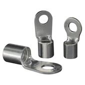 CJH端头RNB5.5 5紫铜0.9厚1000个冷压圆形裸接线端子铜鼻子接头