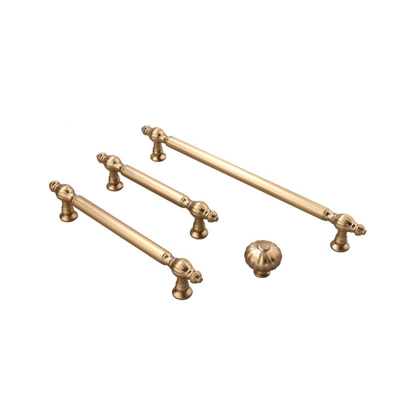 具美式衣柜7916手家单孔柜门抽屉拉法手式浴室把柜衣柜奶油风柜门