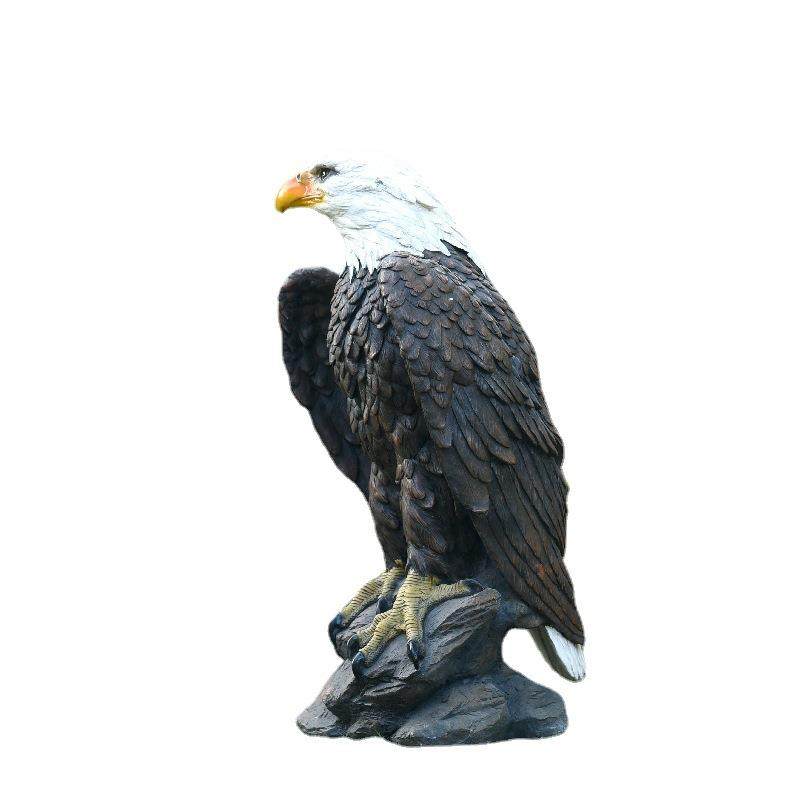 仿真美洲白头鹰玻璃钢雕塑户外园林庭院景观装饰老鹰树脂工艺礼品,家居饰品,户外/庭院摆件,淘宝优惠券,粉丝福利购,淘宝优惠卷