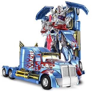 变形玩具擎天金刚汽车模型合金黄蜂战士机器人儿童男孩