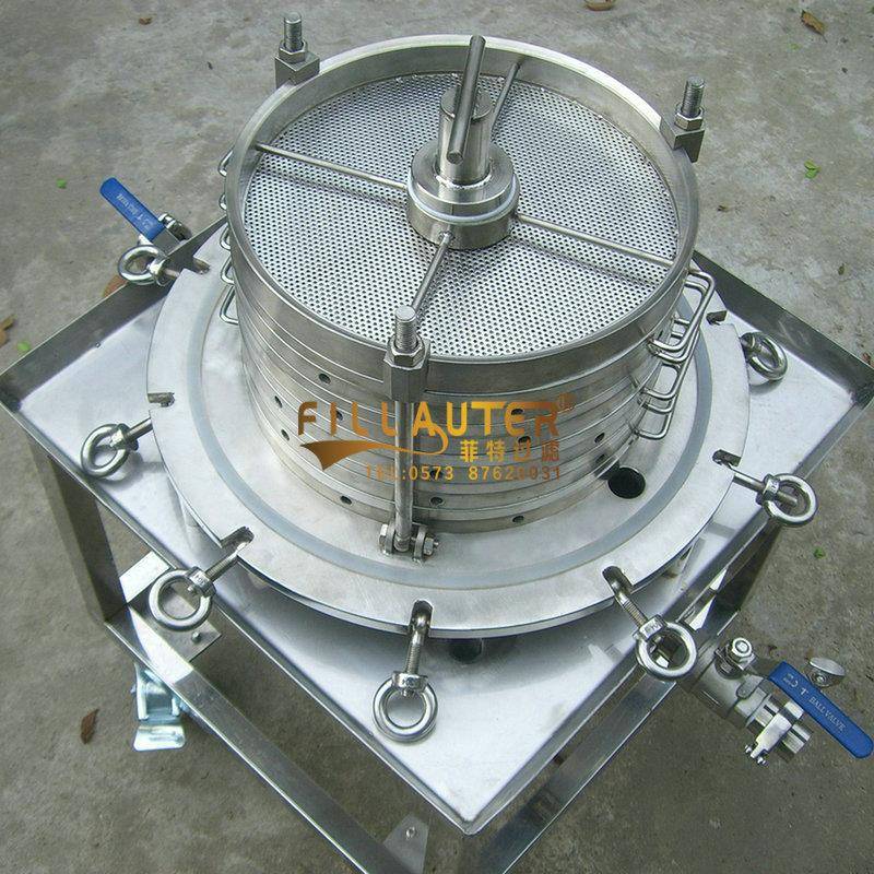 保温热层叠式器过滤器立式度板框过滤ESG器精密过滤滤饼存量大精