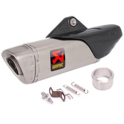 51mm摩托改装天蝎/排气通用碳CYK纤U维排气管春风450SR/DKE/MR1CB