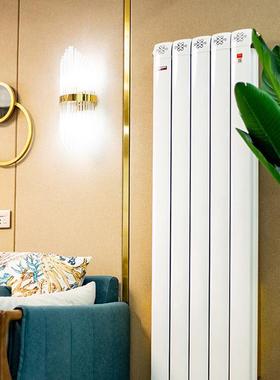 铜铝复厅合暖气片家水暖散热片壁al101272挂式卧室集用中客供暖大